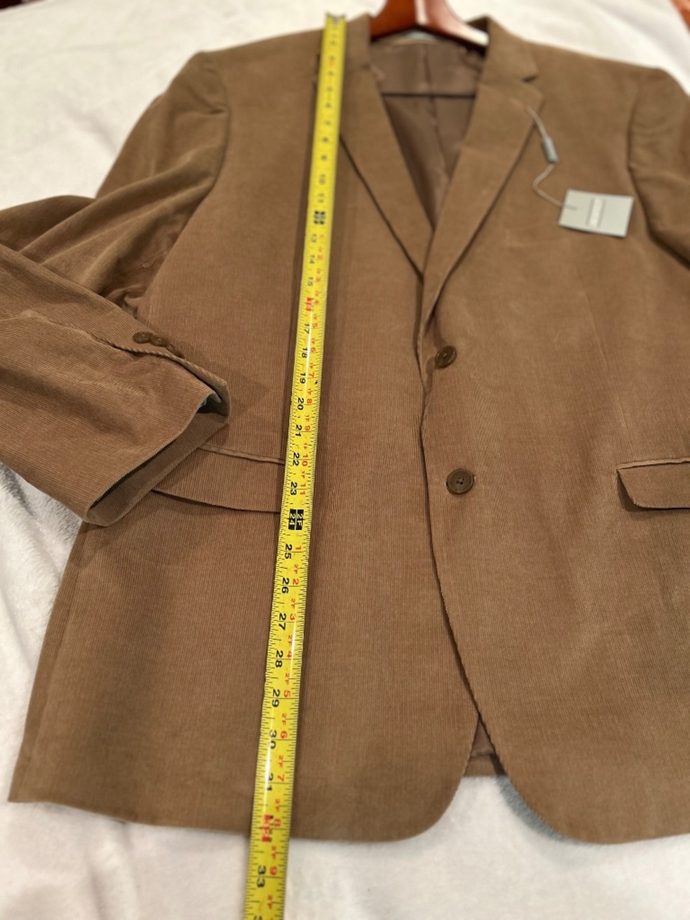 Architect Camel Corduroy Blazer/Suit Jacket - Picture 5 of 9